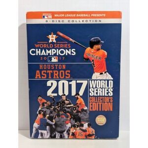 MLB Houston Astros 2017 World Series BASEBALL Collector's Edition 8-Disc DVD Set